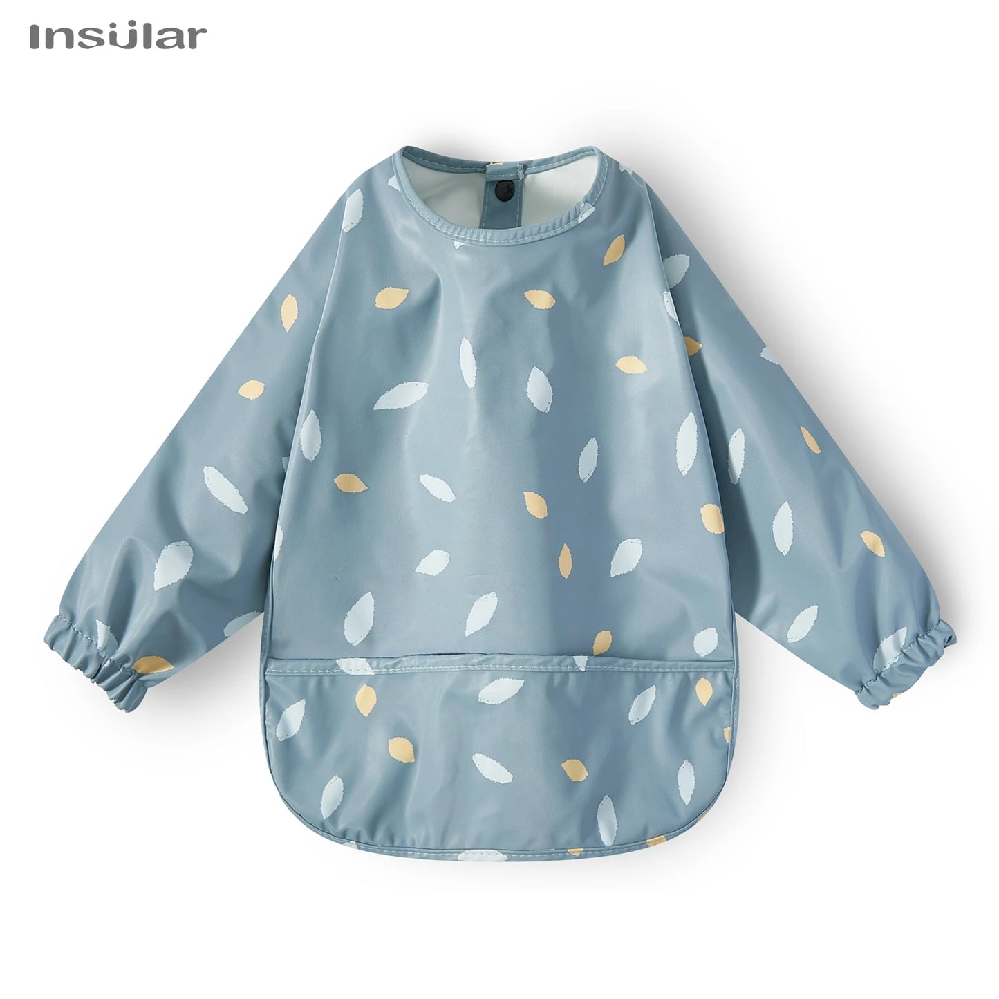 New Children Feeding Aprons – Waterproof Long Sleeve Baby Bib with Pocket | Full Cover Baby Bibs for Toddlers Boys & Girls