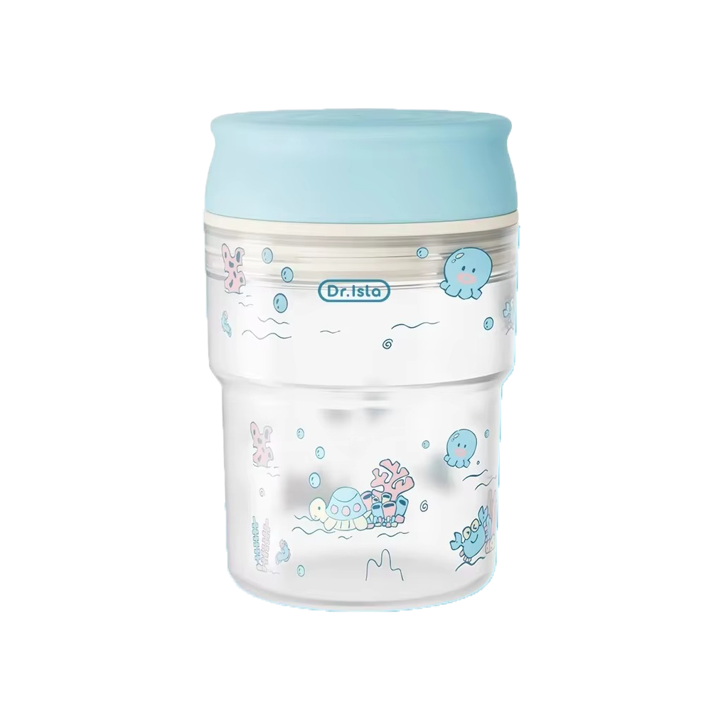280ml Baby Training Cup with 360° Spill-Proof Drinking Lid – Leakproof, BPA-Free Infant Sippy Cup for Toddlers