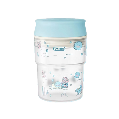 280ml Baby Training Cup with 360° Spill-Proof Drinking Lid – Leakproof, BPA-Free Infant Sippy Cup for Toddlers