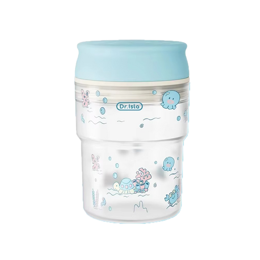 280ml Baby Training Cup with 360° Spill-Proof Drinking Lid – Leakproof, BPA-Free Infant Sippy Cup for Toddlers
