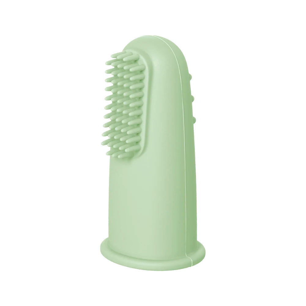 5pcs Baby Silicone Finger Toothbrush | 360° Soft Teether Brush for Kids | Infant Oral Care Cleaning & Gum Massager
