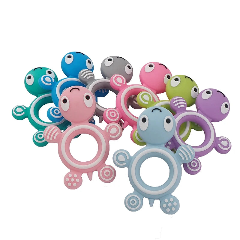 Baby Remote Control Teether – Silicone Teething Toys Set with Anti-Eating Gloves, Pacifier Bracelet & Teething Stick for Infants