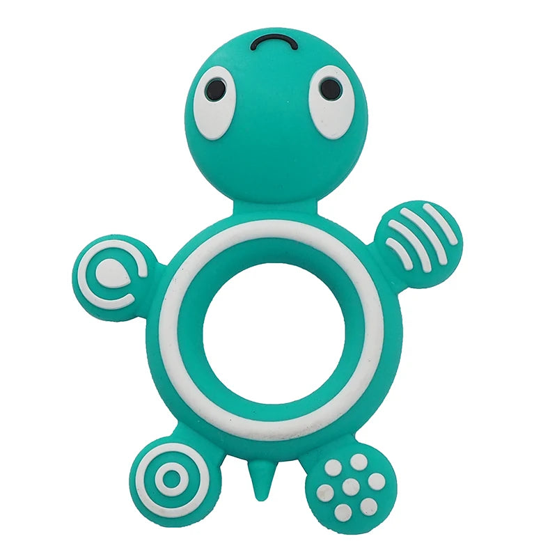 Baby Remote Control Teether – Silicone Teething Toys Set with Anti-Eating Gloves, Pacifier Bracelet & Teething Stick for Infants