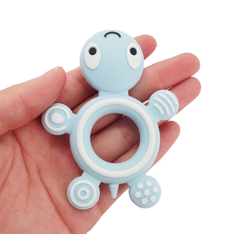 Baby Remote Control Teether – Silicone Teething Toys Set with Anti-Eating Gloves, Pacifier Bracelet & Teething Stick for Infants