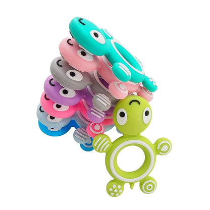 Baby Remote Control Teether – Silicone Teething Toys Set with Anti-Eating Gloves, Pacifier Bracelet & Teething Stick for Infants