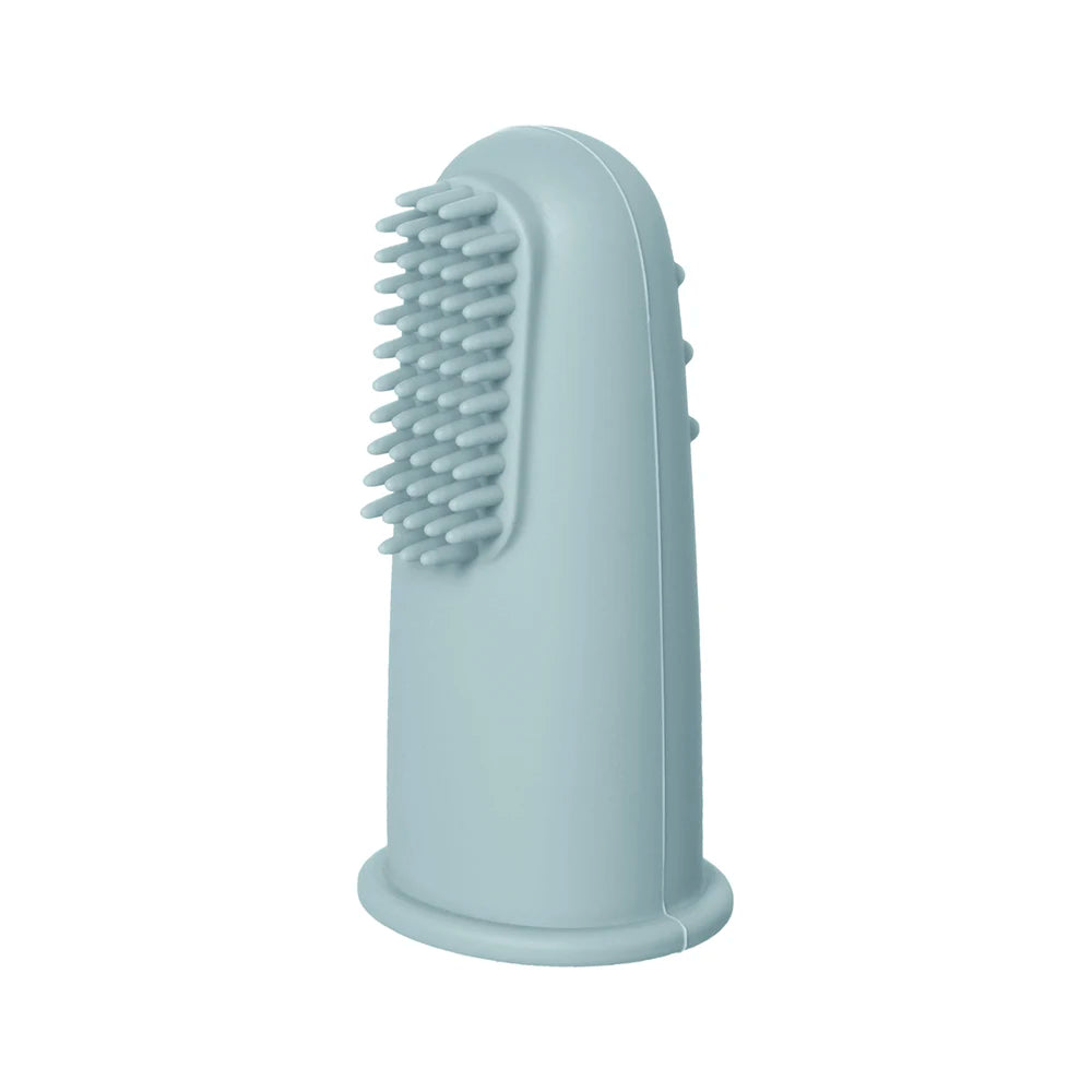 5pcs Baby Silicone Finger Toothbrush | 360° Soft Teether Brush for Kids | Infant Oral Care Cleaning & Gum Massager