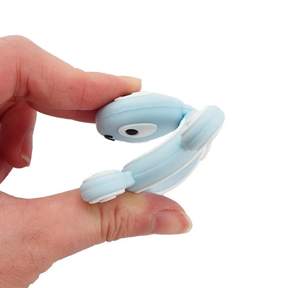 Baby Remote Control Teether – Silicone Teething Toys Set with Anti-Eating Gloves, Pacifier Bracelet & Teething Stick for Infants