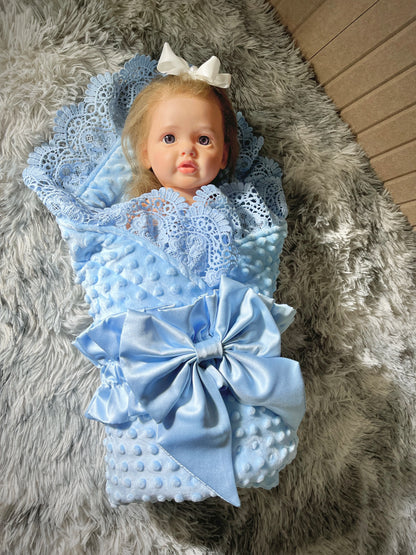 Baby Blanket Wrap – Skin-Friendly Wearable Swaddle Sleep Clothes for Newborn Boys & Girls