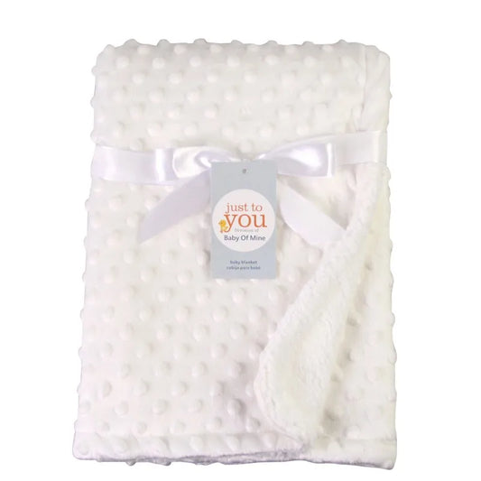 Baby Blanket Warm Sleep Cover – Double Layer Swaddle Wrap & Thermal Fleece Sleepsack | Soft Newborn Bath Towel & Stroller Blanket