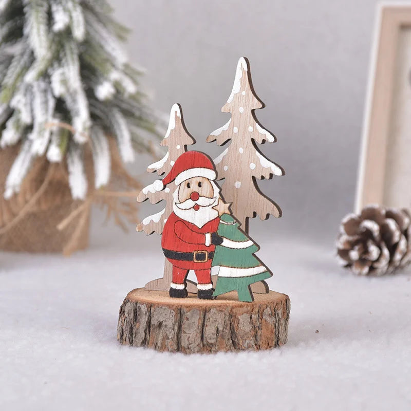 DIY Wooden Christmas Tree for Kids | Handmade 3D Stereo Scene Decoration | Children’s Christmas Ornaments & Holiday Craft