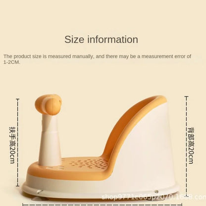 Children’s Portable Shower Seat – Baby Bath Stand for Newborns & Toddlers | Safe & Comfortable Growth Accessory for Kids