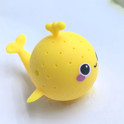 Baby Bath Whale Toy | Water Absorbing Squishy Sponge | Fun Squeezing & Stress Relief Toy for Kids & Toddlers