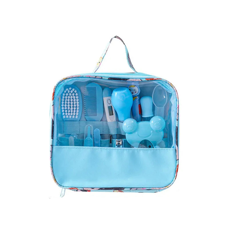 Baby Care Kit | Multi-Functional Newborn Health & Grooming Set | Nail Clipper, Comb, Brush & Infant Care Tools