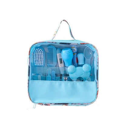 Baby Care Kit | Multi-Functional Newborn Health & Grooming Set | Nail Clipper, Comb, Brush & Infant Care Tools
