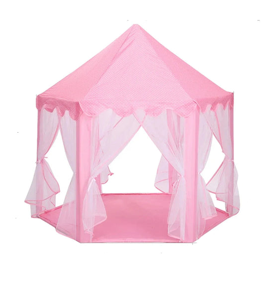 Portable Children’s Tent | Kids Play Tent Toys for Girls | Princess Castle Teepee, Indoor/Outdoor Playhouse, Baby Christmas Gift