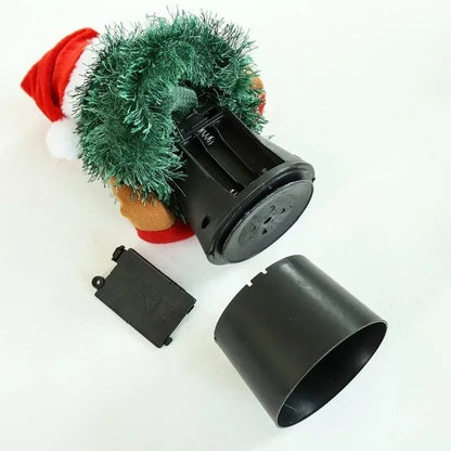Dancing & Singing Christmas Tree Toy | Electric Plush Doll with Music | Cute Kids Green Plush, Xmas Home Decor & Holiday Gift