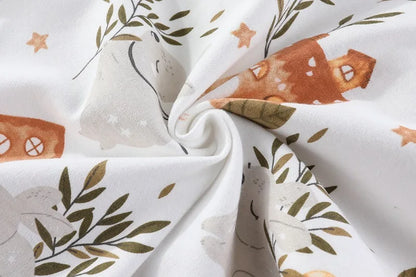 Pure Cotton Baby Sleeping Bag – Newborn One-Piece Sleep Sack with Long Sleeves, Anti-Startle Design for Summer & Spring