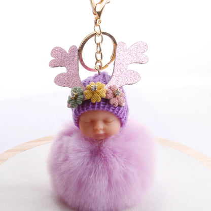 Christmas Angel Baby Plush Doll Pendant | Hanging Ornament for Tree, Home Décor & New Year Gifts