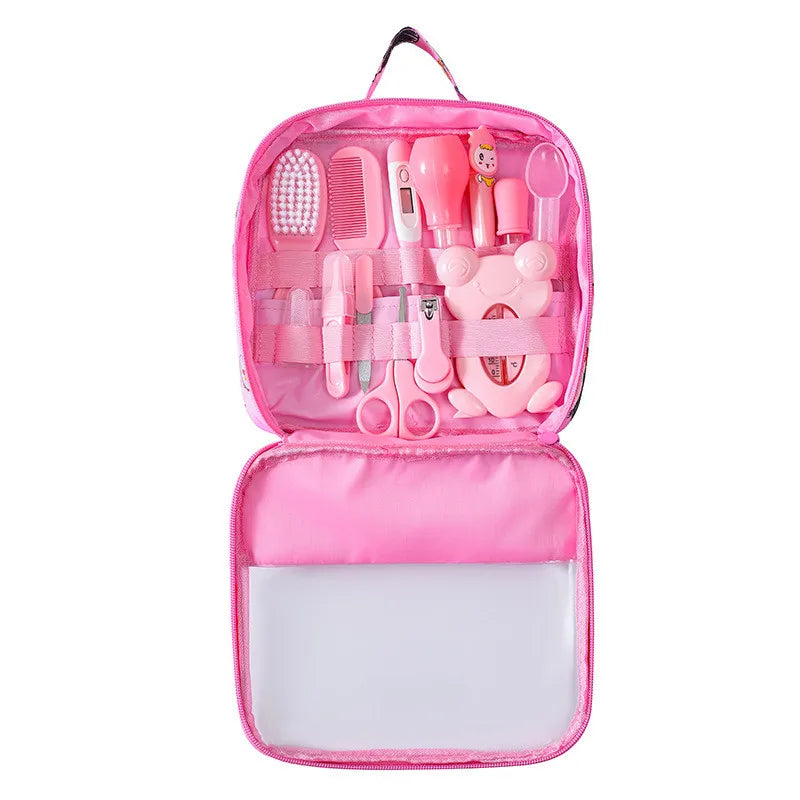 Baby Care Kit | Multi-Functional Newborn Health & Grooming Set | Nail Clipper, Comb, Brush & Infant Care Tools