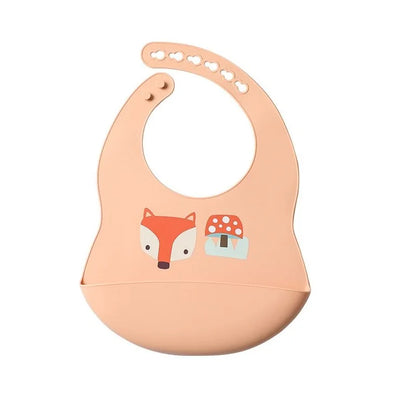 Baby Waterproof Silicone Bibs – Adjustable Feeding Bibs with Cute Bowknot Apron Design | Soft Toddler Bibs for Boys & Girls