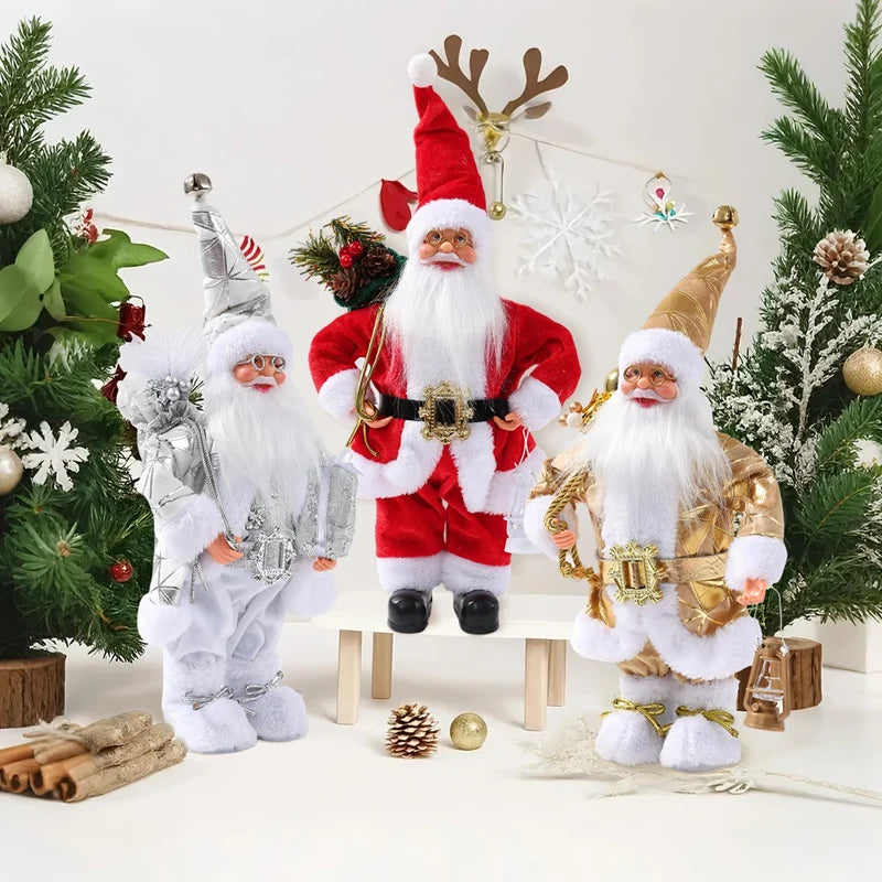 Christmas Santa Claus Doll | Merry Christmas Home Decorations | 2025 Xmas Ornament & New Year 2026 Gifts