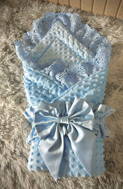 Baby Blanket Wrap – Skin-Friendly Wearable Swaddle Sleep Clothes for Newborn Boys & Girls