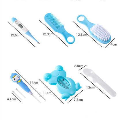 Baby Care Kit | Multi-Functional Newborn Health & Grooming Set | Nail Clipper, Comb, Brush & Infant Care Tools