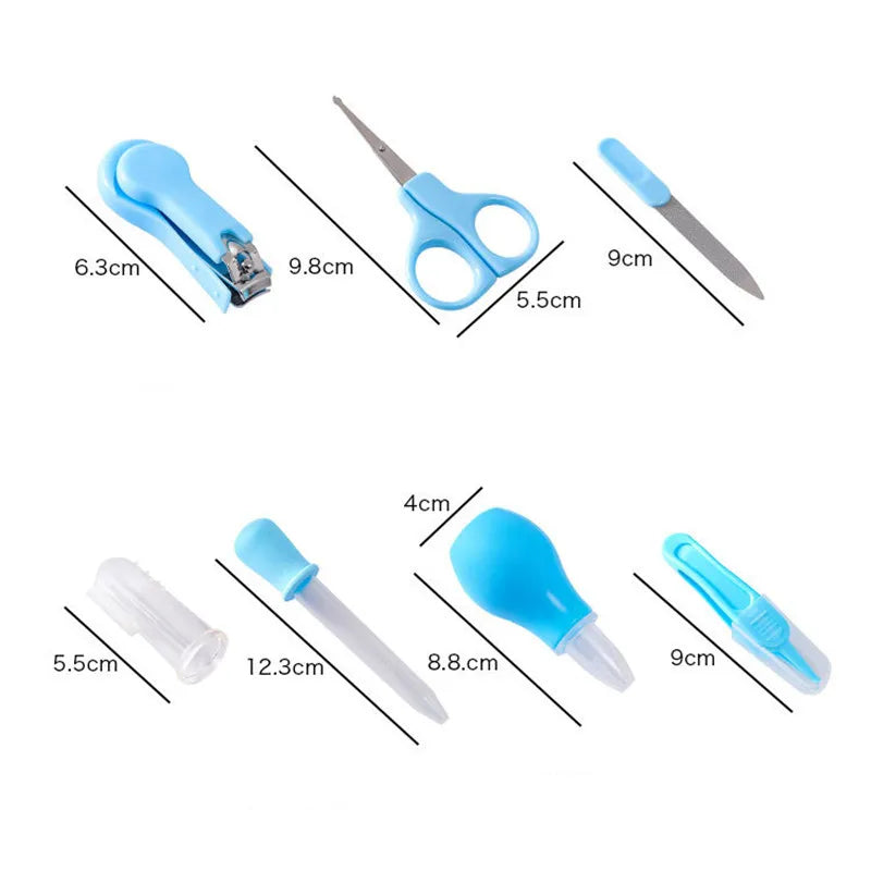 Baby Care Kit | Multi-Functional Newborn Health & Grooming Set | Nail Clipper, Comb, Brush & Infant Care Tools