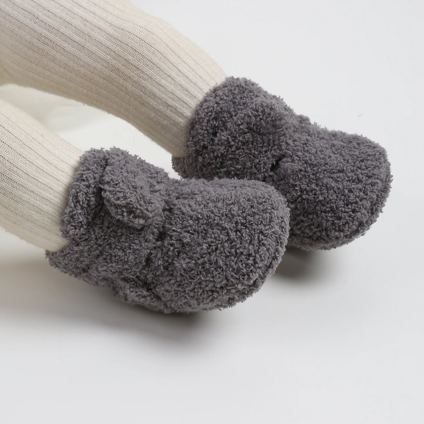 Baby Halloween Pumpkin Booties | Infant Newborn Sock Shoes | Winter Warm Crib Shoes | First Walkers & Prewalkers