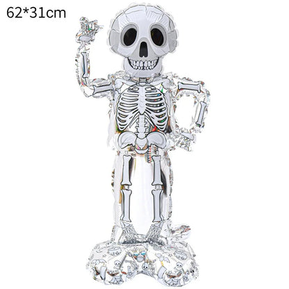 1PC Halloween Witch & Grim Reaper Balloon | 2026 Halloween Party Decoration Supplies | Baby Shower, Birthday & Helium Globos