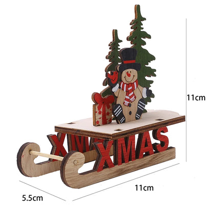 DIY Wooden Christmas Tree for Kids | Handmade 3D Stereo Scene Decoration | Children’s Christmas Ornaments & Holiday Craft