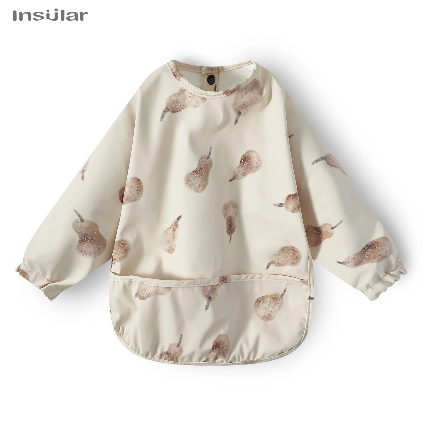 New Children Feeding Aprons – Waterproof Long Sleeve Baby Bib with Pocket | Full Cover Baby Bibs for Toddlers Boys & Girls