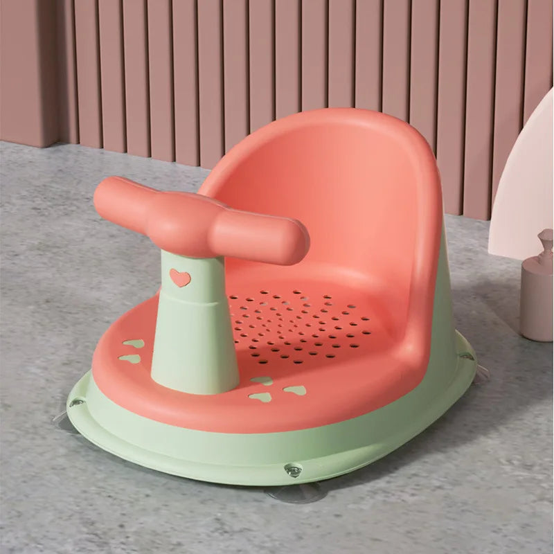 Children’s Portable Shower Seat – Baby Bath Stand for Newborns & Toddlers | Safe & Comfortable Growth Accessory for Kids
