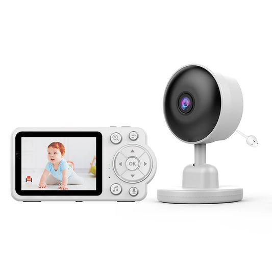 Baby Monitor with Camera – Two-Way Audio Intercom, Infrared Night Vision, Video Surveillance & Security Protection