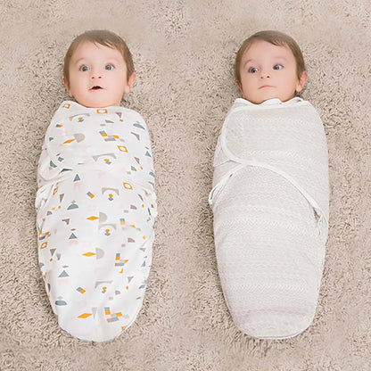100% Cotton Baby Sleeping Bag – Newborn Swaddle Cocoon Envelope Blanket | Soft Sleepsack & Swaddling Wrap for Baby Girls