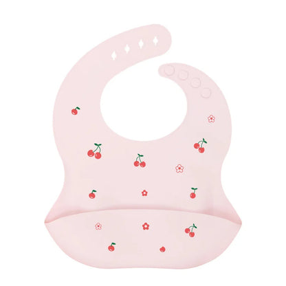Baby Silicone Bib – Waterproof Feeding Bib for Infants & Toddlers | Adjustable, Fashionable Saliva Towel for Boys & Girls