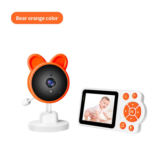 Baby Monitor with Camera – Two-Way Audio Intercom, Infrared Night Vision, Video Surveillance & Security Protection