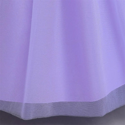 Cinderella Belle Princess Costume Dress for Girls | Rapunzel Cosplay Outfit | Kids Halloween Disguise, Christmas & Birthday Party Clothes