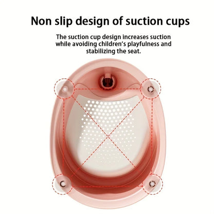 Real-time Temperature Silicone Baby Bathtub – Folding Non-Slip Infant Bath Bucket with Temperature Sensing for Safe Bathing