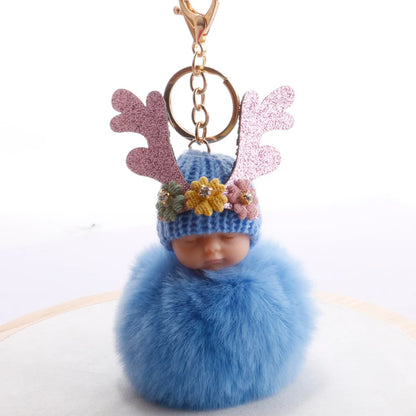 Christmas Angel Baby Plush Doll Pendant | Hanging Ornament for Tree, Home Décor & New Year Gifts