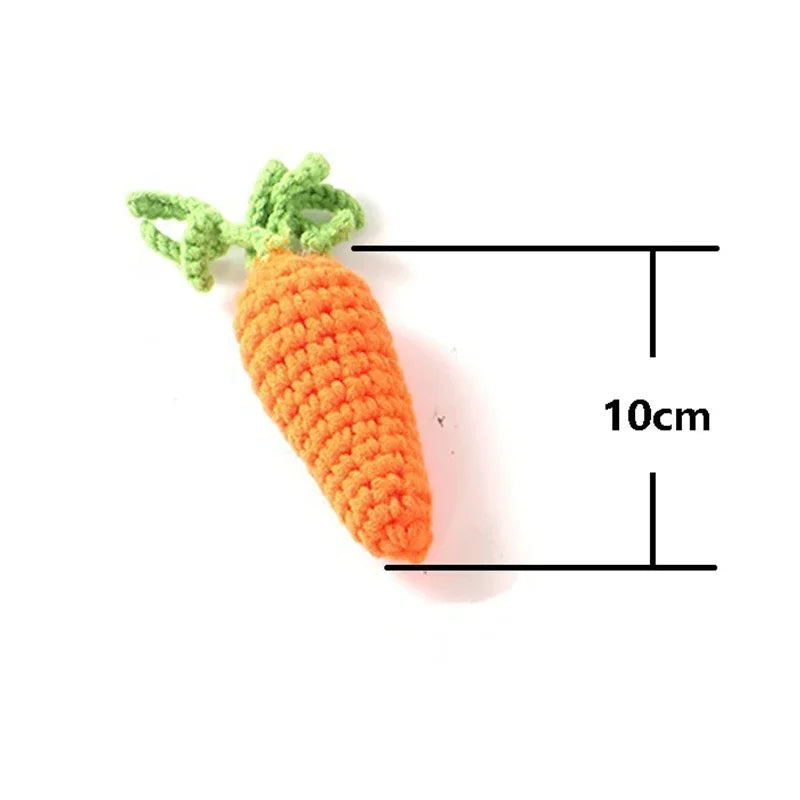 Baby Christmas Photography Outfit | Newborn Knitted Rabbit Hat, Overalls & Carrot Prop | Infant Photoshoot Costume Set