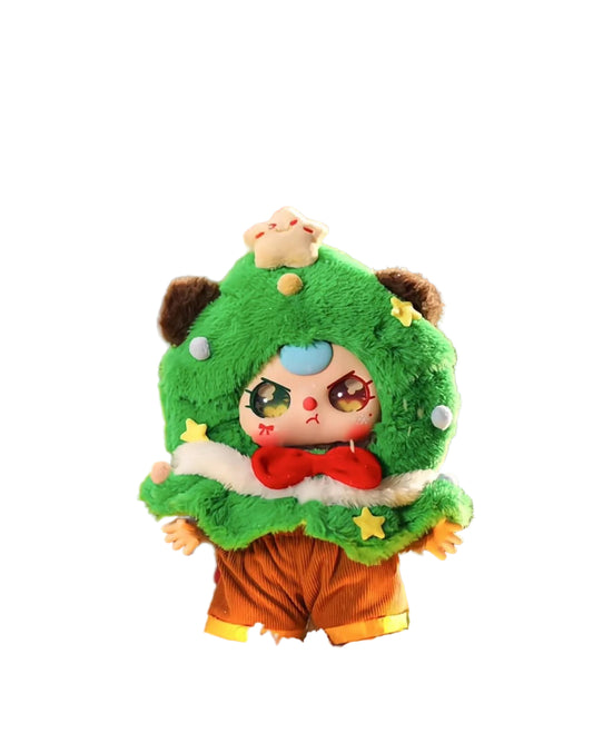 In Stock Baby Three 400% Christmas Limited Style Vinyl Doll Kawaii Doll Character Big Baby Collection Blind Box Cute Toys Gifts
