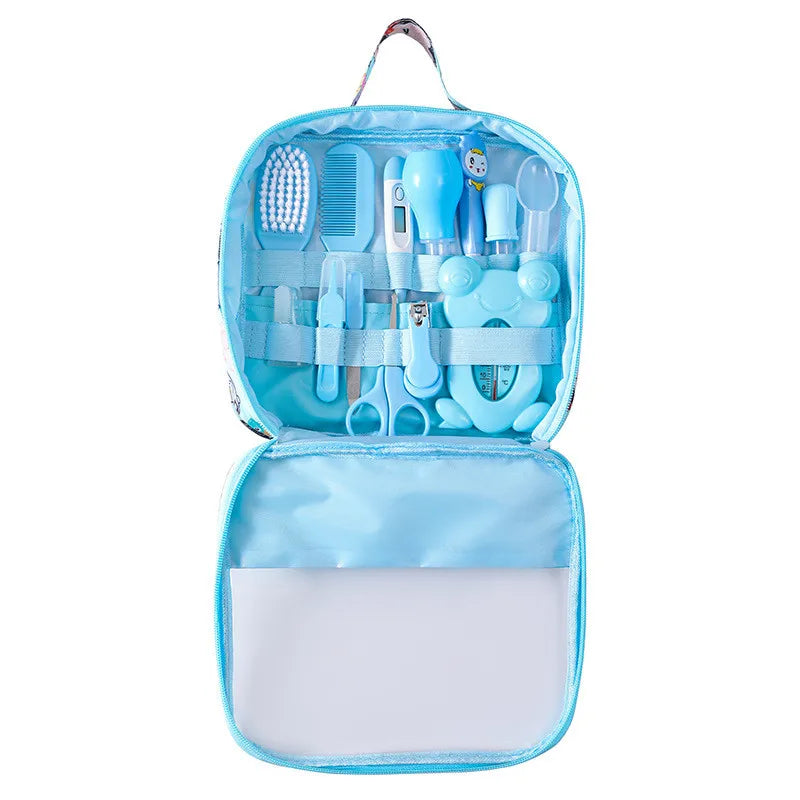 Baby Care Kit | Multi-Functional Newborn Health & Grooming Set | Nail Clipper, Comb, Brush & Infant Care Tools