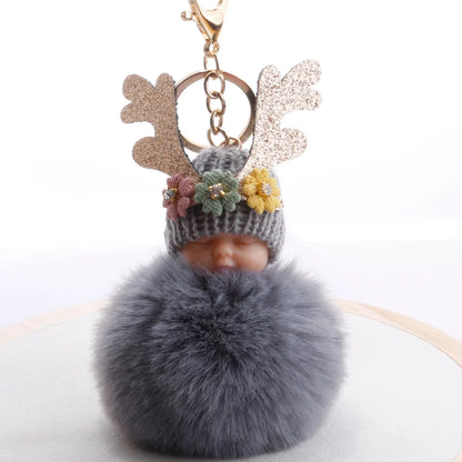 Christmas Angel Baby Plush Doll Pendant | Hanging Ornament for Tree, Home Décor & New Year Gifts