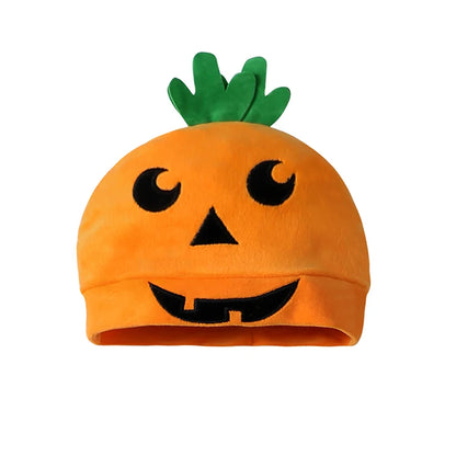 Baby Halloween Pumpkin Costume | Infant Romper 3PCS Onesie Outfit | Newborn Cosplay Party Clothing Set