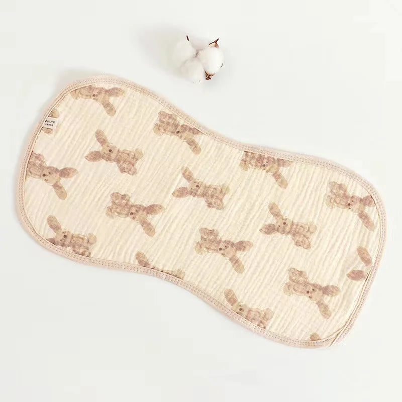 Portable Baby Burp Cloth | Soft & Absorbent Burping Towel Wash Cloth for Boys & Girls | Newborn Essentials & Baby Shower Gift
