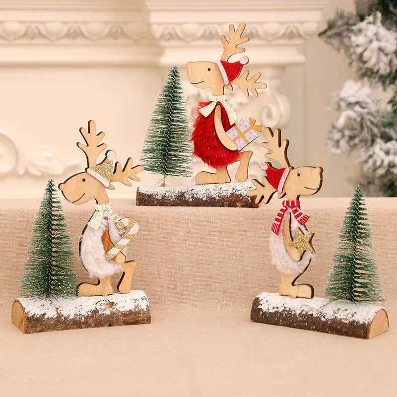 DIY Wooden Christmas Tree for Kids | Handmade 3D Stereo Scene Decoration | Children’s Christmas Ornaments & Holiday Craft