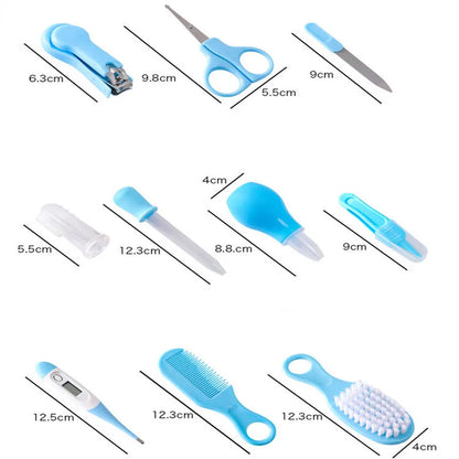 Baby Care Kit | Multi-Functional Newborn Health & Grooming Set | Nail Clipper, Comb, Brush & Infant Care Tools