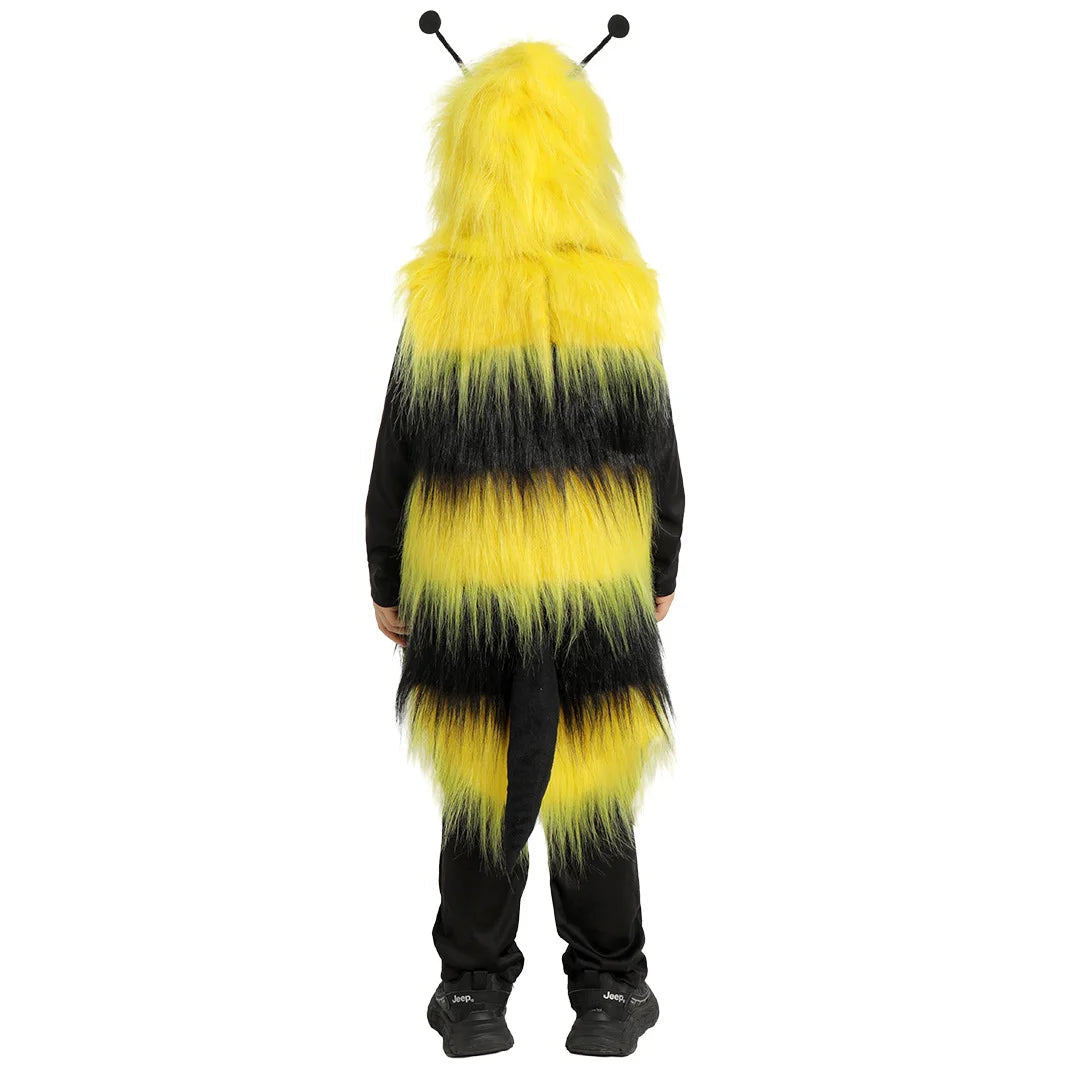 Baby & Kids Bee Costume | Halloween Role-Play Outfit with Dress & Headband | Cute Insect Costume for Christmas & Parties
