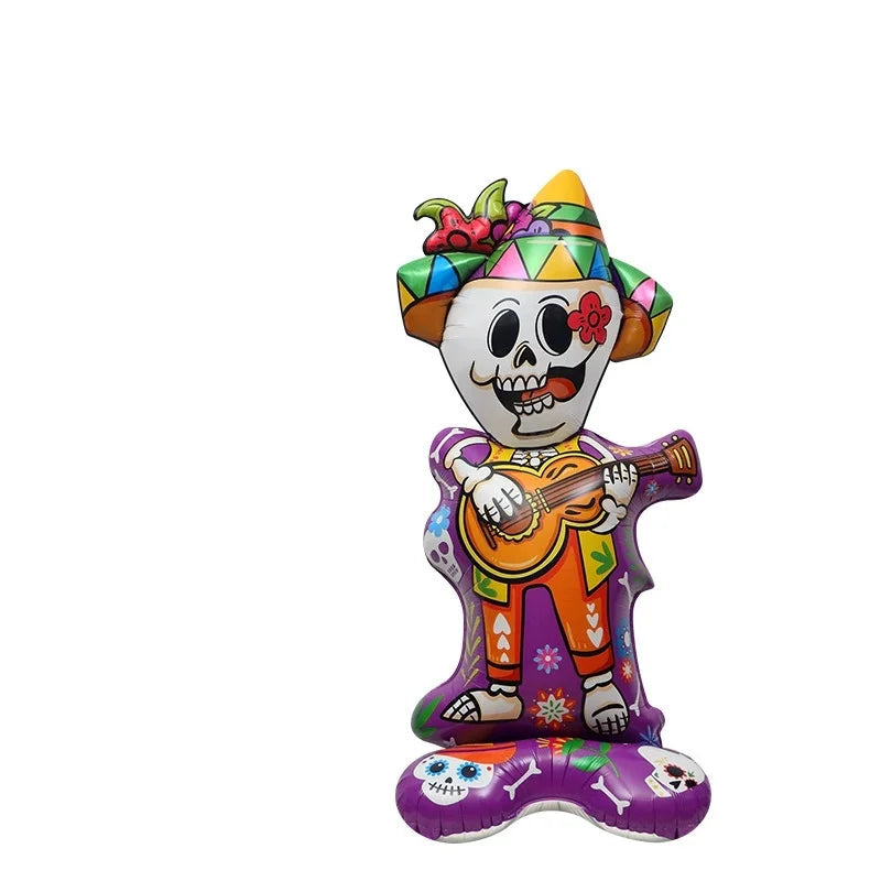 1PC Halloween Witch & Grim Reaper Balloon | 2026 Halloween Party Decoration Supplies | Baby Shower, Birthday & Helium Globos